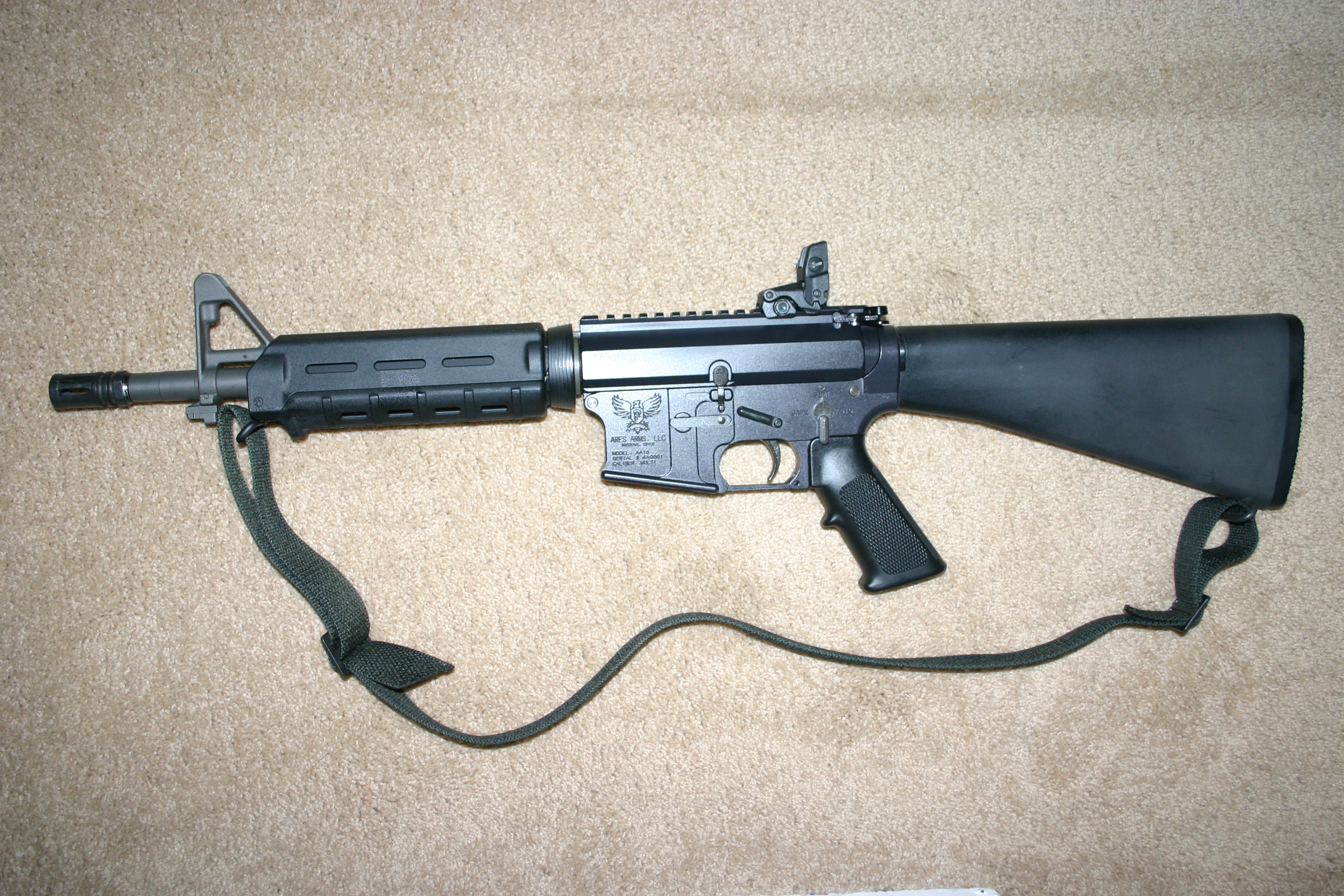 Ares Arms AA-16 223 Magpul and Fixed Stock Ares Arms AA-16 223 Magpul and Fixed Stock